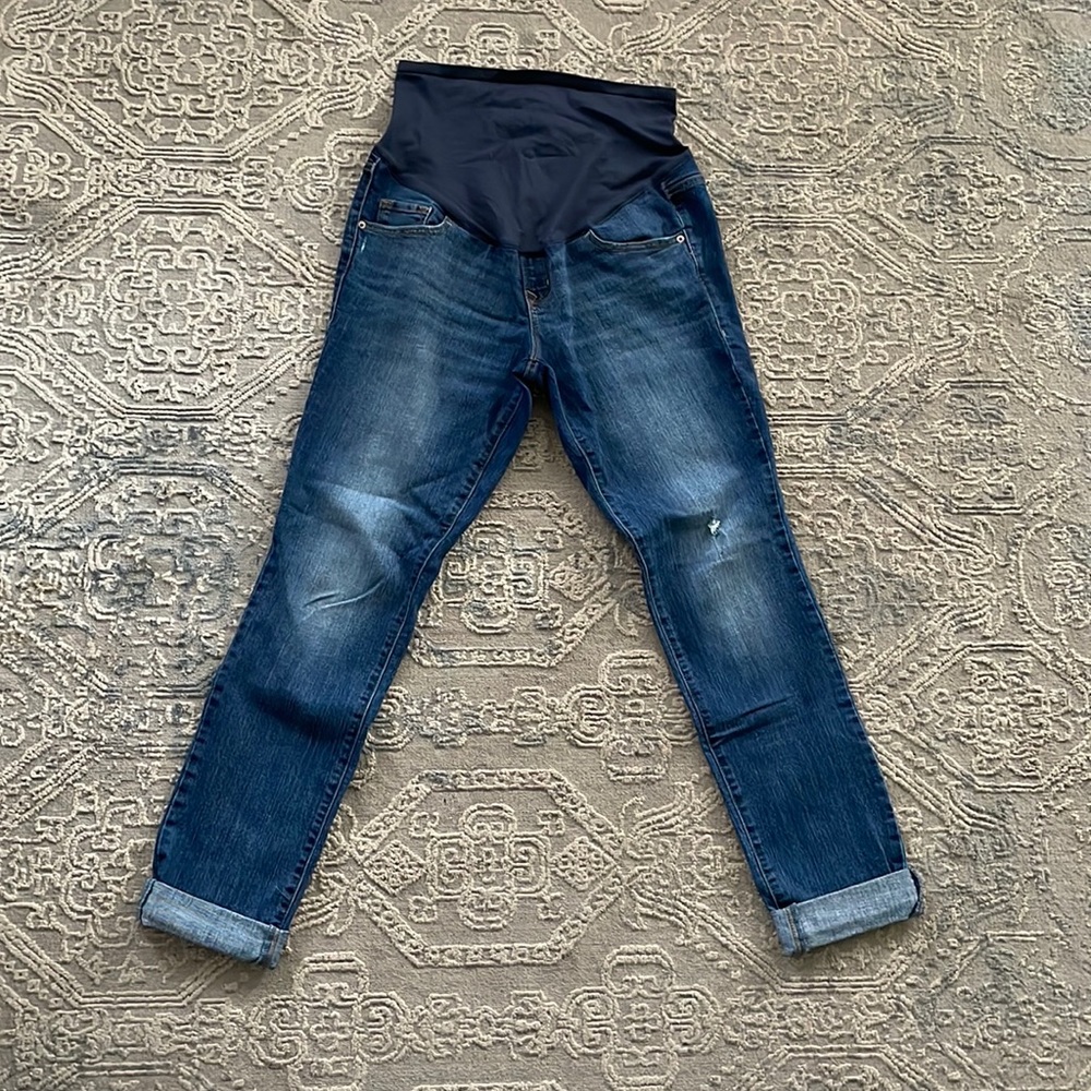 Old Navy Maternity Skinny Full Panel Jeans Size 10 Long